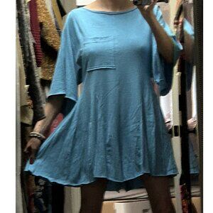 NWT FP Beach - Free People Romper - Aqua Blue - Size M